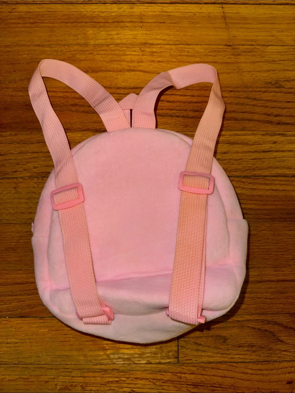 Hello Kitty Light Pink Plush Mini Backpack with Pink Bow
